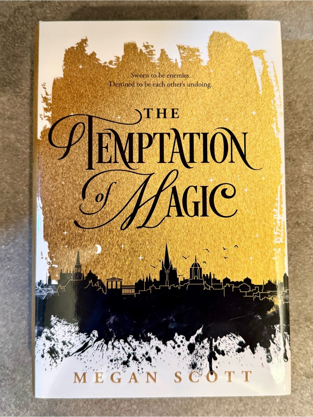 NEW 1st Edition: The Temptation of Magic by Megan Scott Hardcover Hardback Book